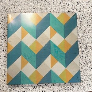 Geometric wall art (3 for $25)